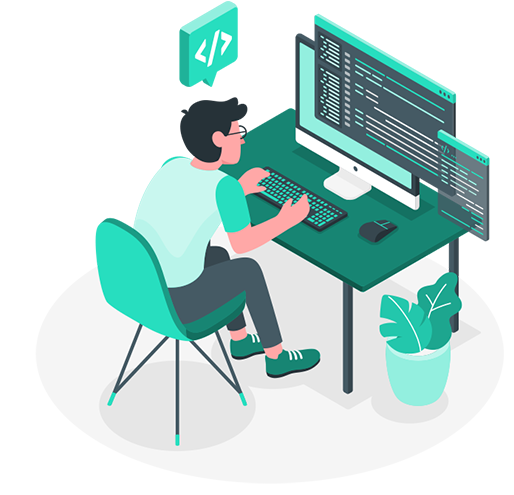 Illustration Webentwicklung